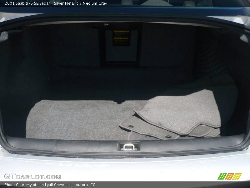 Silver Metallic / Medium Gray 2001 Saab 9-5 SE Sedan