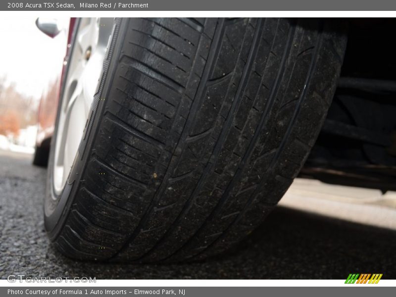 Milano Red / Parchment 2008 Acura TSX Sedan