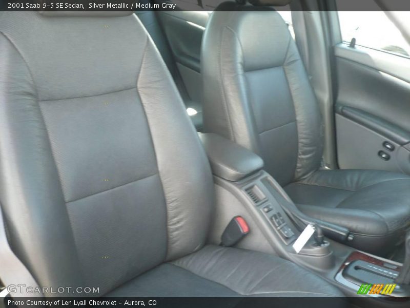 Silver Metallic / Medium Gray 2001 Saab 9-5 SE Sedan