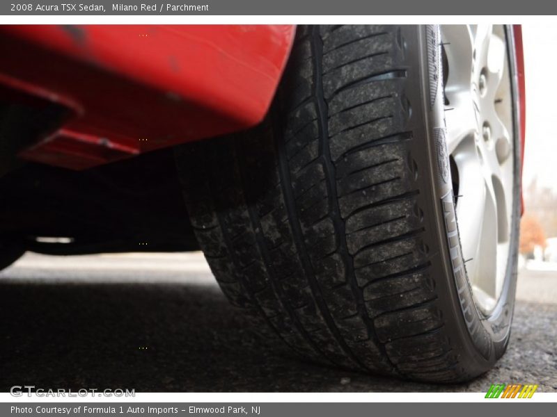 Milano Red / Parchment 2008 Acura TSX Sedan