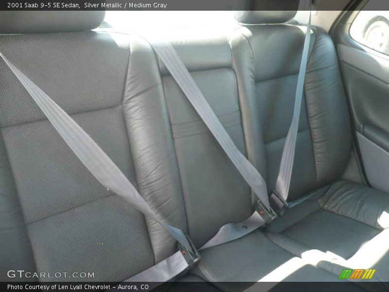 Silver Metallic / Medium Gray 2001 Saab 9-5 SE Sedan
