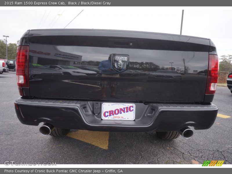Black / Black/Diesel Gray 2015 Ram 1500 Express Crew Cab