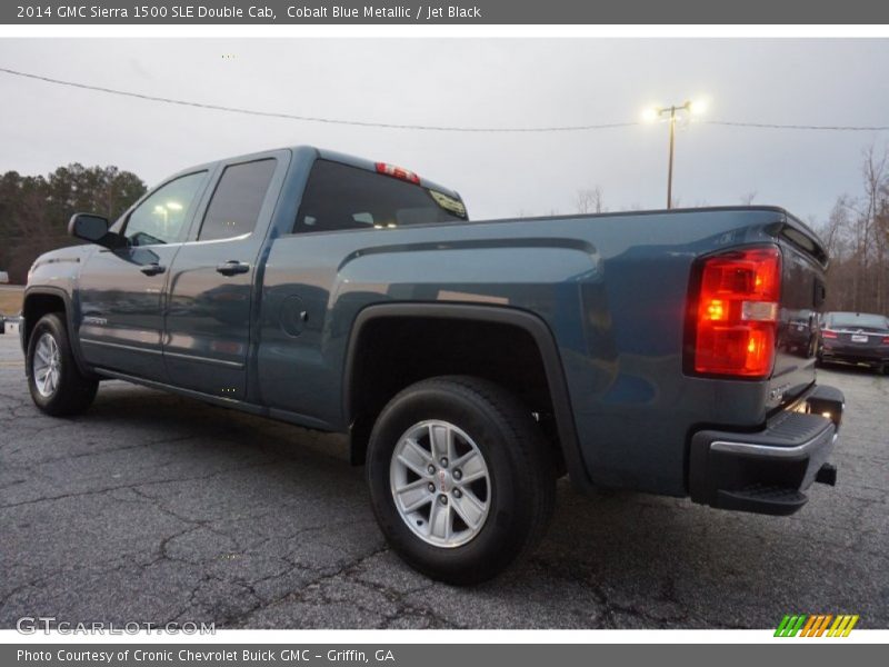  2014 Sierra 1500 SLE Double Cab Cobalt Blue Metallic