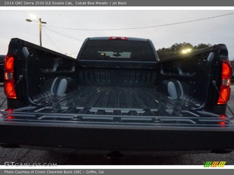 Cobalt Blue Metallic / Jet Black 2014 GMC Sierra 1500 SLE Double Cab