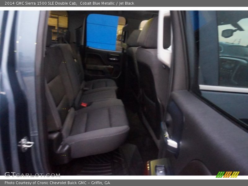 Cobalt Blue Metallic / Jet Black 2014 GMC Sierra 1500 SLE Double Cab