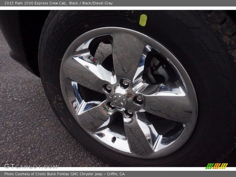 Black / Black/Diesel Gray 2015 Ram 1500 Express Crew Cab