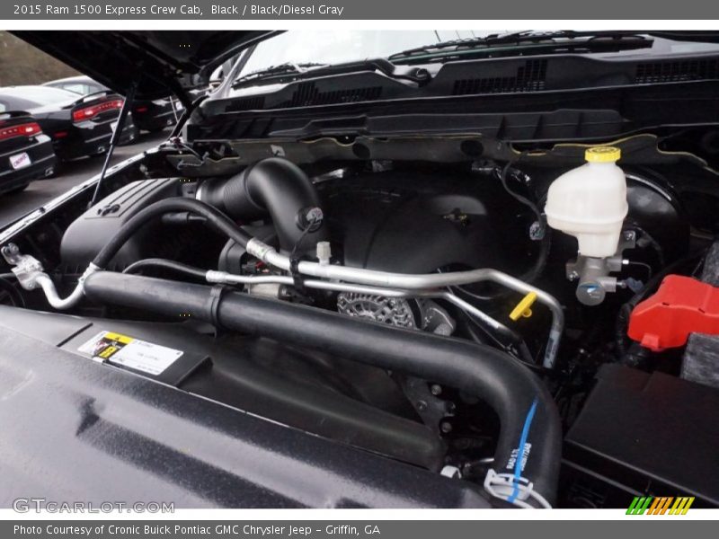 Black / Black/Diesel Gray 2015 Ram 1500 Express Crew Cab
