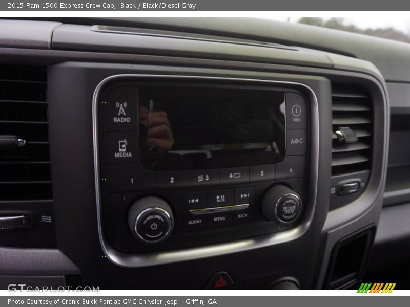 Black / Black/Diesel Gray 2015 Ram 1500 Express Crew Cab