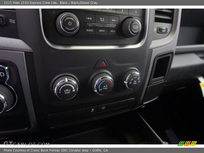 Black / Black/Diesel Gray 2015 Ram 1500 Express Crew Cab