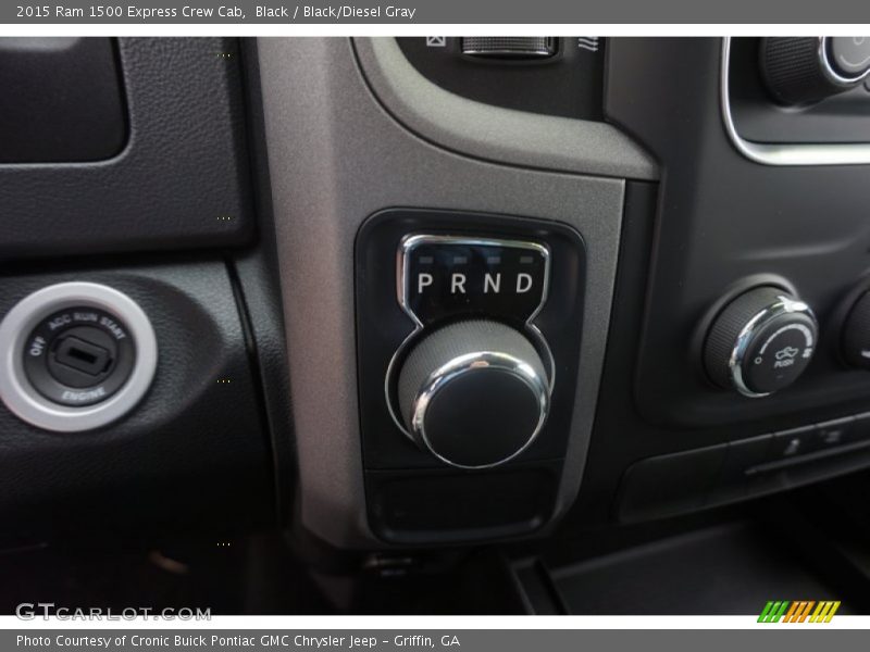 Black / Black/Diesel Gray 2015 Ram 1500 Express Crew Cab