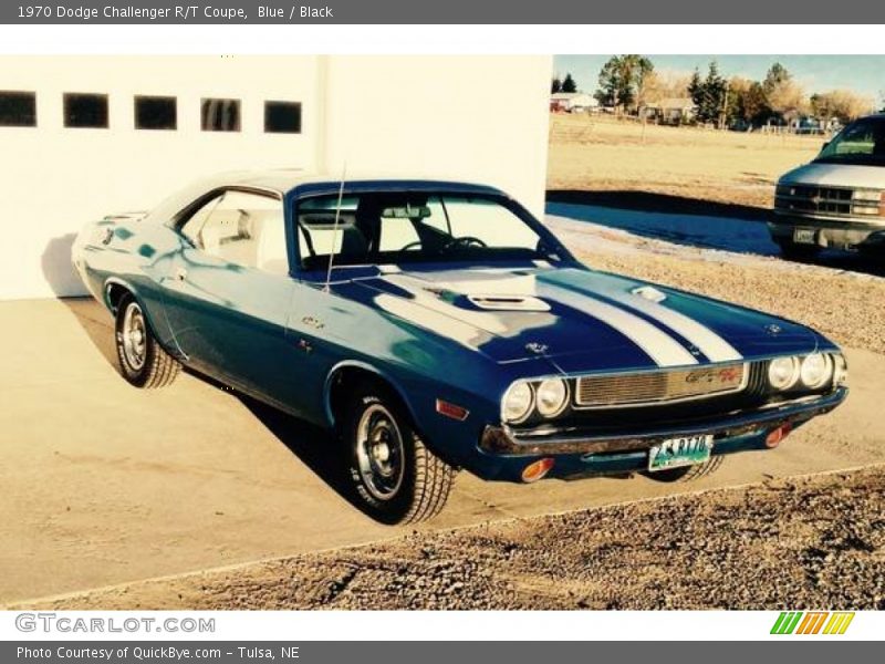 Blue / Black 1970 Dodge Challenger R/T Coupe