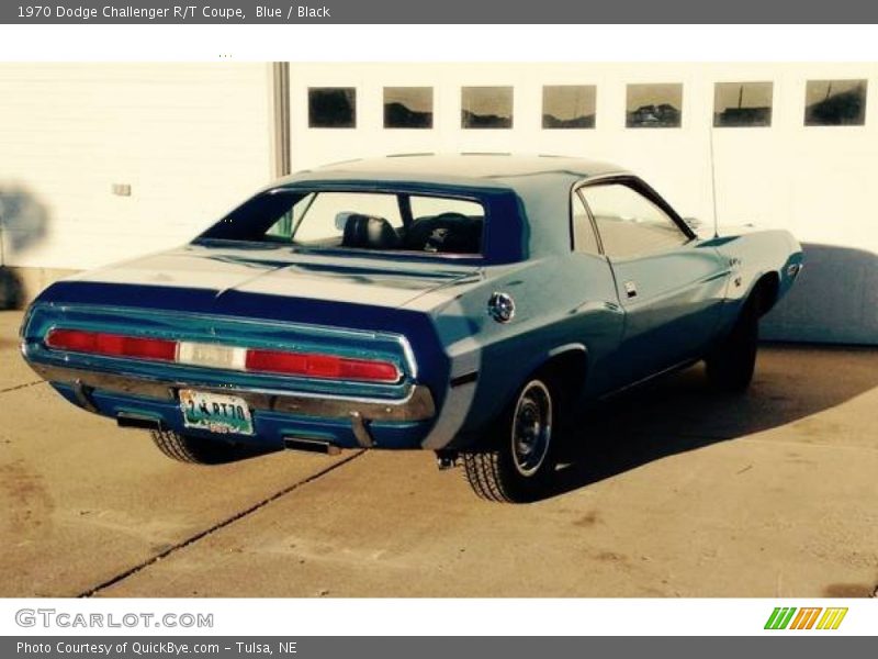 Blue / Black 1970 Dodge Challenger R/T Coupe