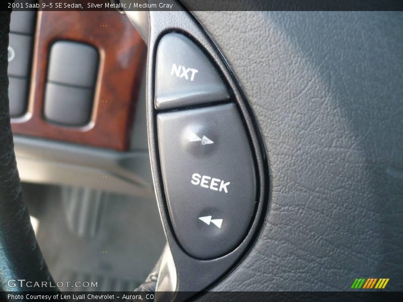 Silver Metallic / Medium Gray 2001 Saab 9-5 SE Sedan