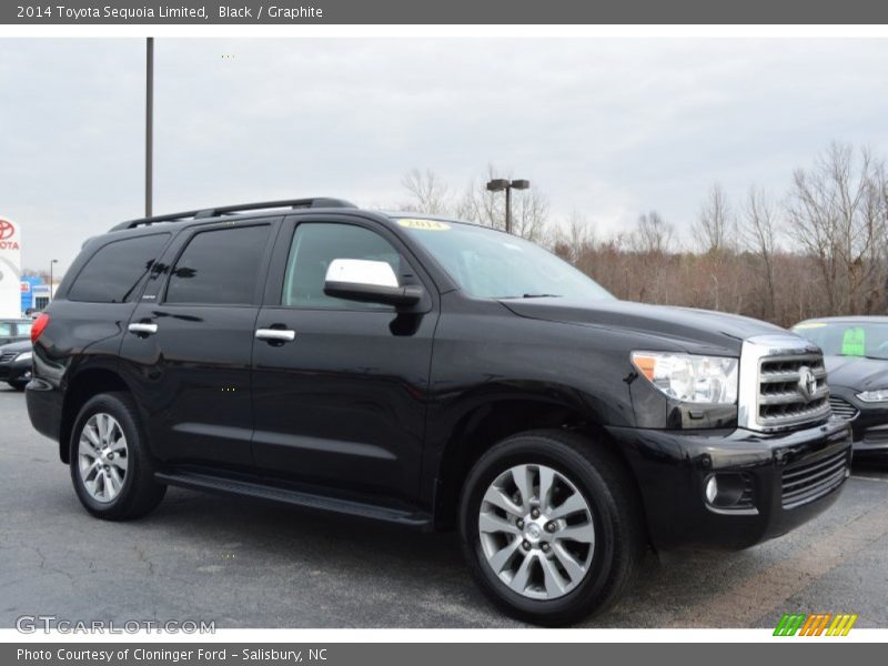 Black / Graphite 2014 Toyota Sequoia Limited