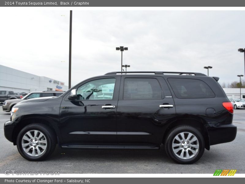 Black / Graphite 2014 Toyota Sequoia Limited