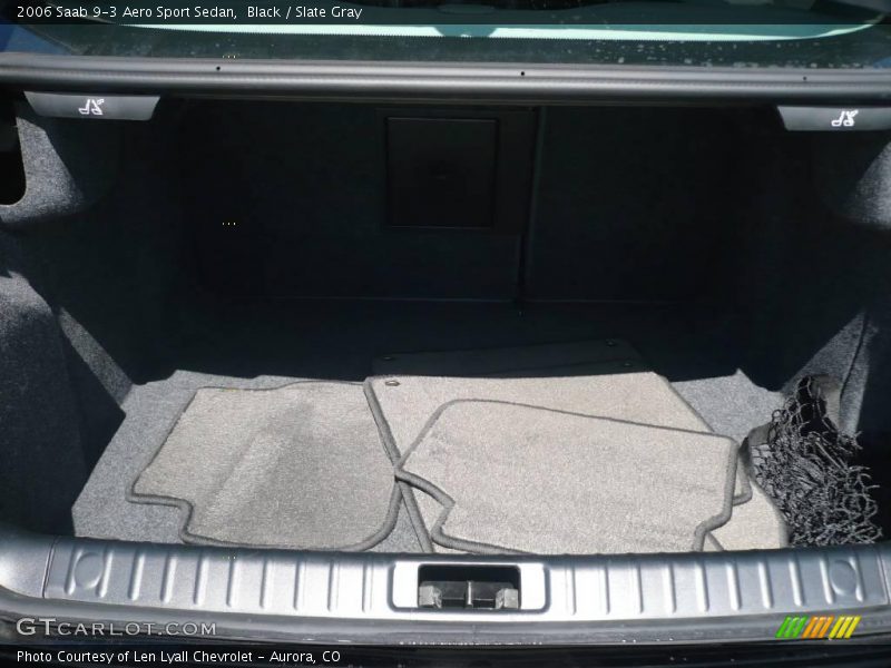 Black / Slate Gray 2006 Saab 9-3 Aero Sport Sedan