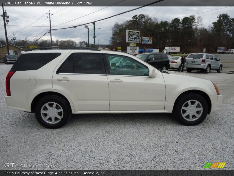 White Diamond / Light Gray 2005 Cadillac SRX V6
