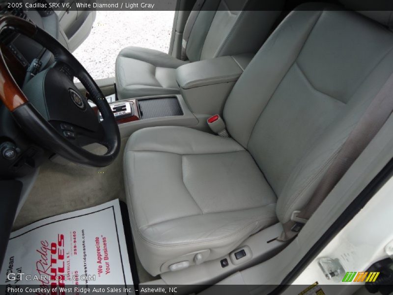 White Diamond / Light Gray 2005 Cadillac SRX V6
