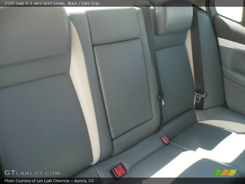 Black / Slate Gray 2006 Saab 9-3 Aero Sport Sedan