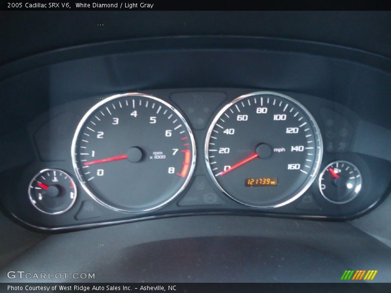 White Diamond / Light Gray 2005 Cadillac SRX V6