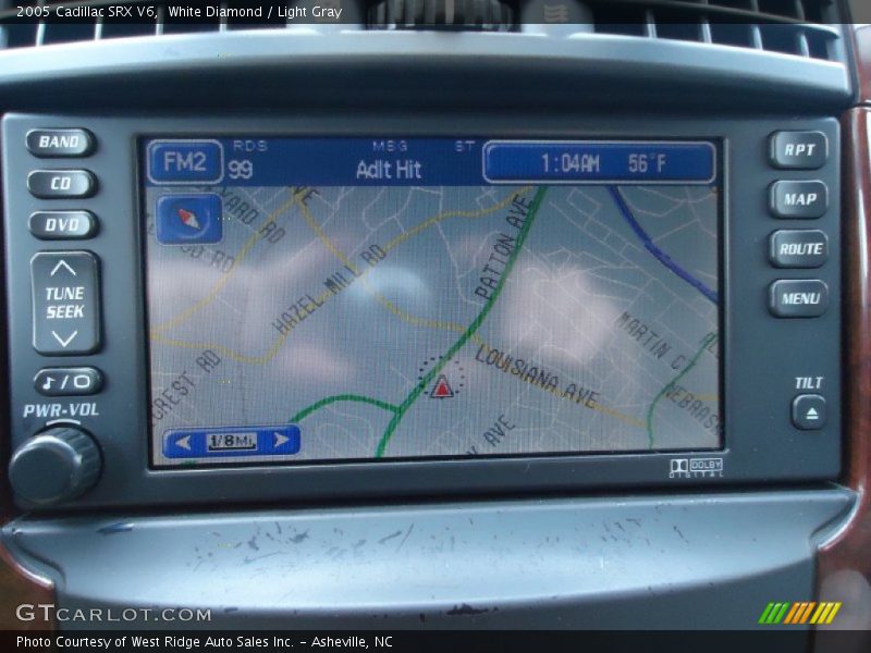 White Diamond / Light Gray 2005 Cadillac SRX V6