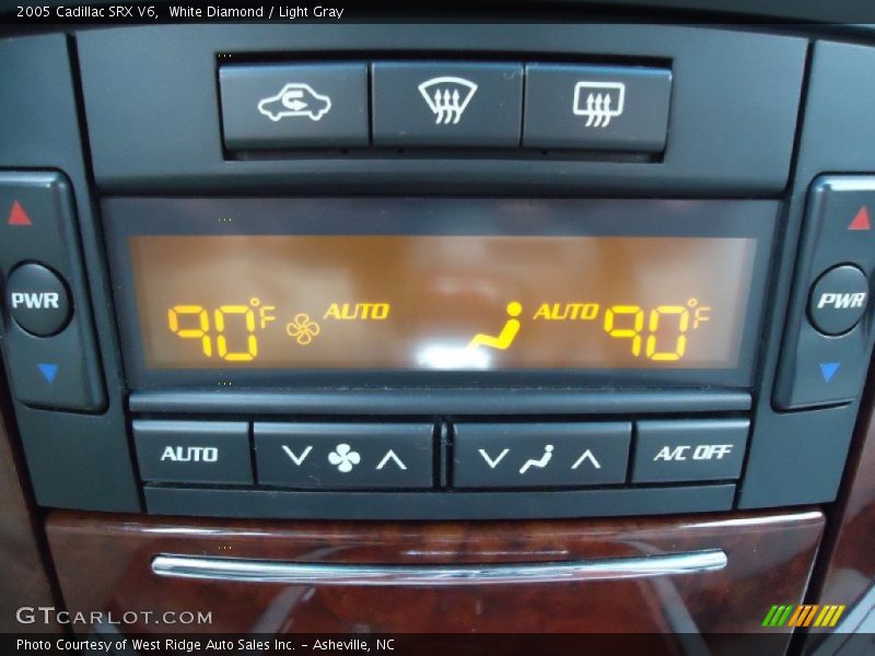 White Diamond / Light Gray 2005 Cadillac SRX V6