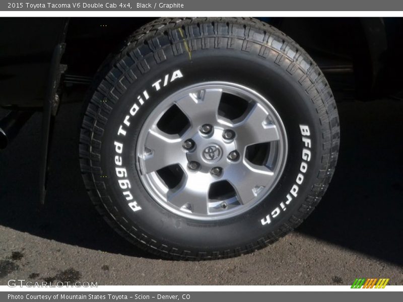 Black / Graphite 2015 Toyota Tacoma V6 Double Cab 4x4