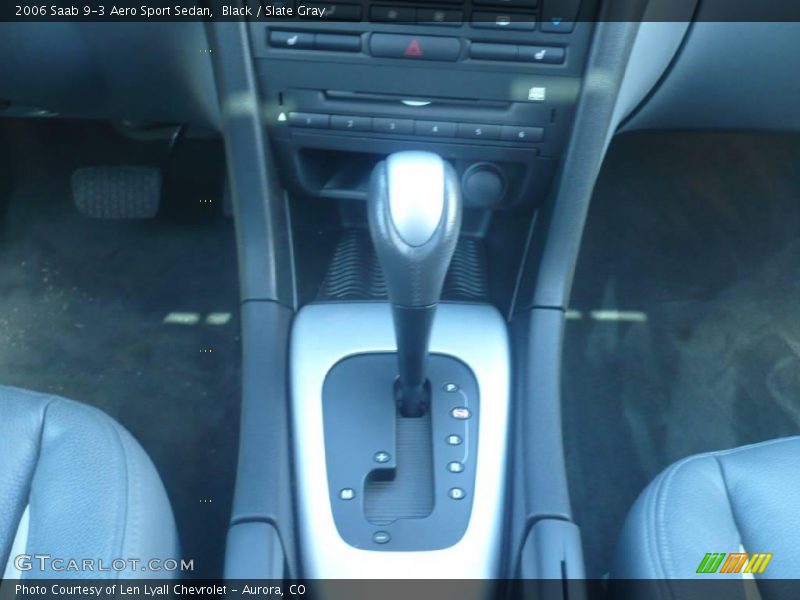 Black / Slate Gray 2006 Saab 9-3 Aero Sport Sedan