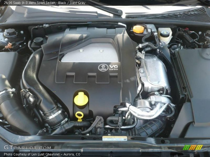 Black / Slate Gray 2006 Saab 9-3 Aero Sport Sedan