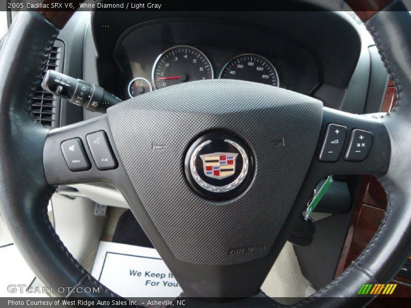White Diamond / Light Gray 2005 Cadillac SRX V6