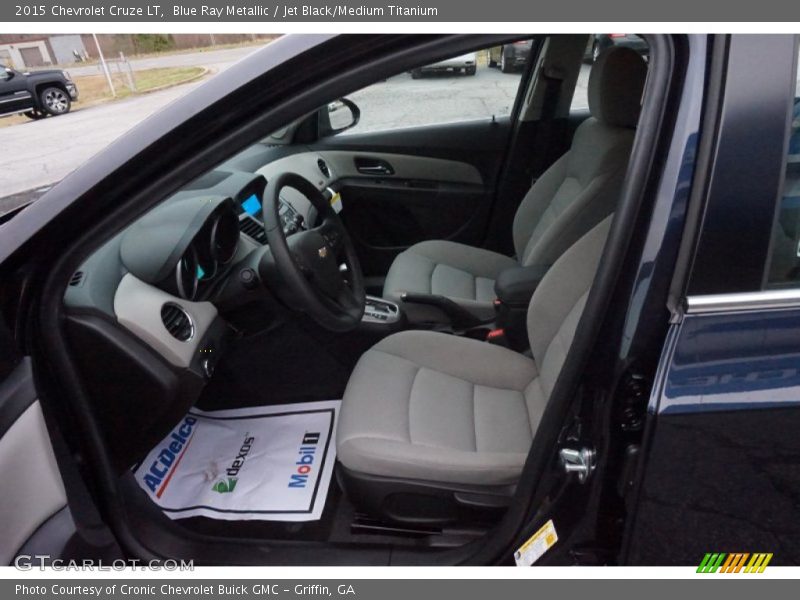 Blue Ray Metallic / Jet Black/Medium Titanium 2015 Chevrolet Cruze LT