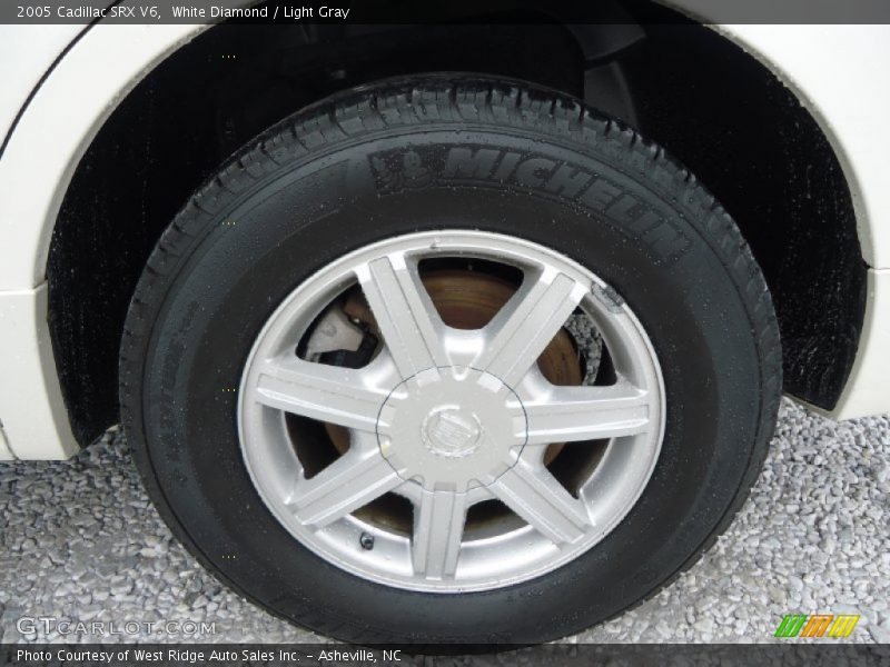 White Diamond / Light Gray 2005 Cadillac SRX V6