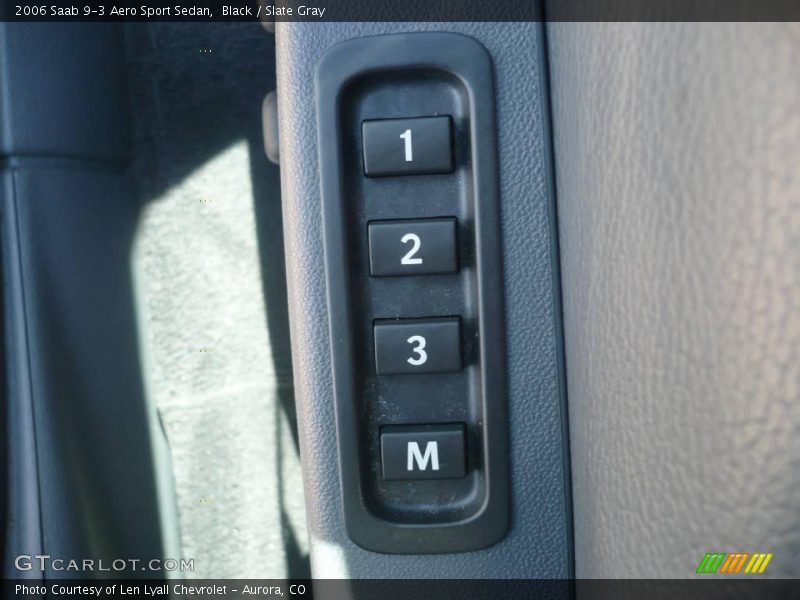 Black / Slate Gray 2006 Saab 9-3 Aero Sport Sedan