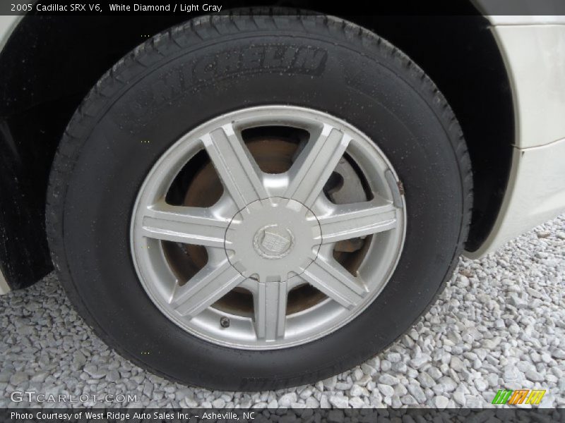 White Diamond / Light Gray 2005 Cadillac SRX V6