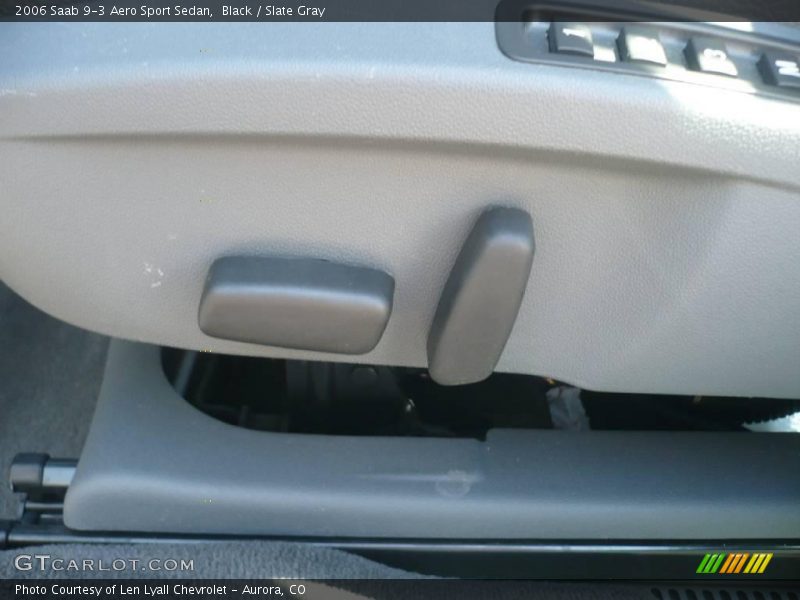 Black / Slate Gray 2006 Saab 9-3 Aero Sport Sedan