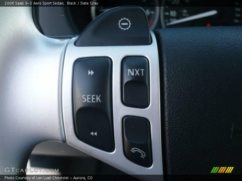 Black / Slate Gray 2006 Saab 9-3 Aero Sport Sedan