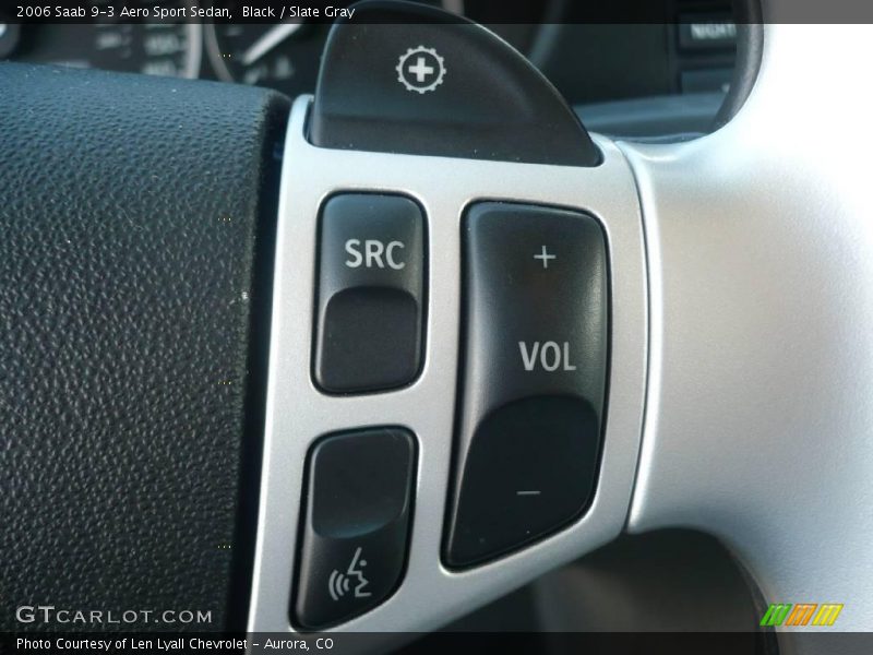 Black / Slate Gray 2006 Saab 9-3 Aero Sport Sedan