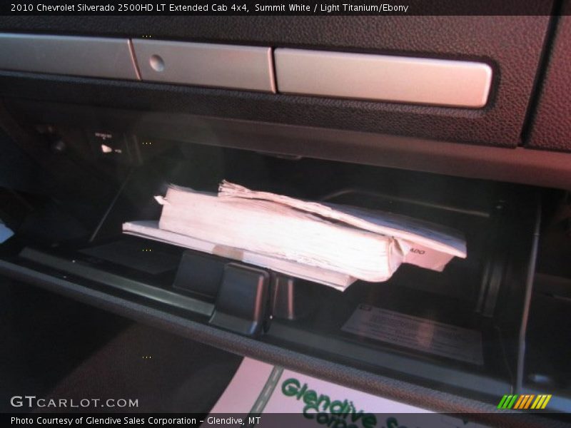 Summit White / Light Titanium/Ebony 2010 Chevrolet Silverado 2500HD LT Extended Cab 4x4