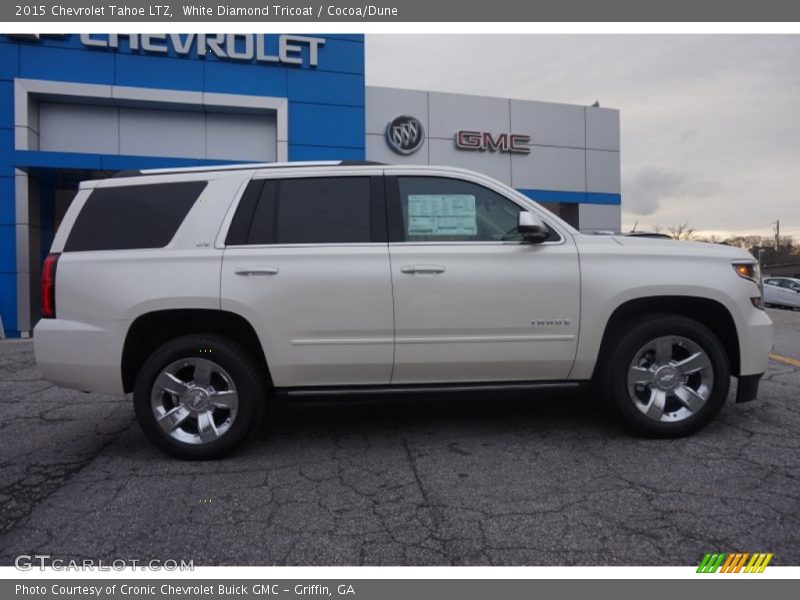  2015 Tahoe LTZ White Diamond Tricoat