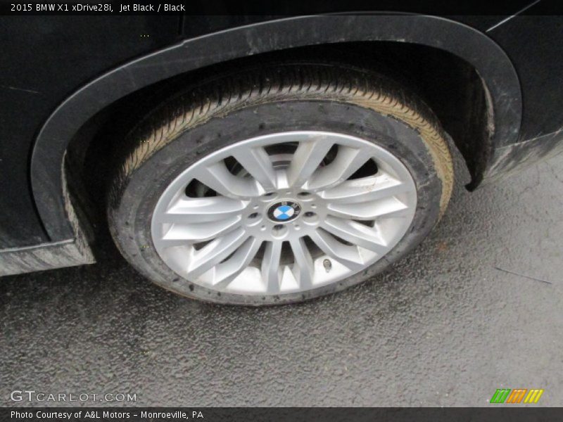 Jet Black / Black 2015 BMW X1 xDrive28i