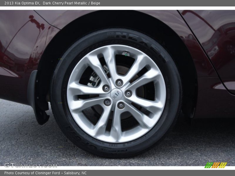 Dark Cherry Pearl Metallic / Beige 2013 Kia Optima EX