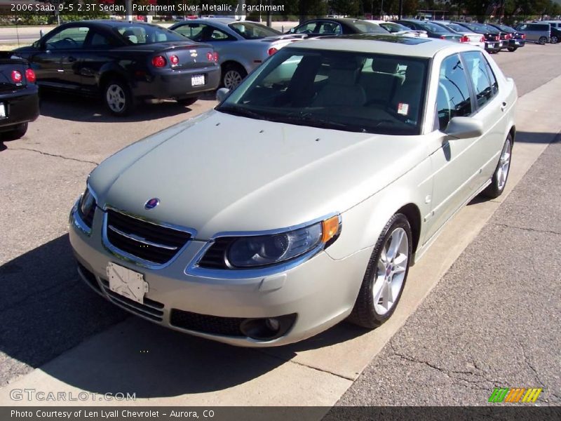 Parchment Silver Metallic / Parchment 2006 Saab 9-5 2.3T Sedan