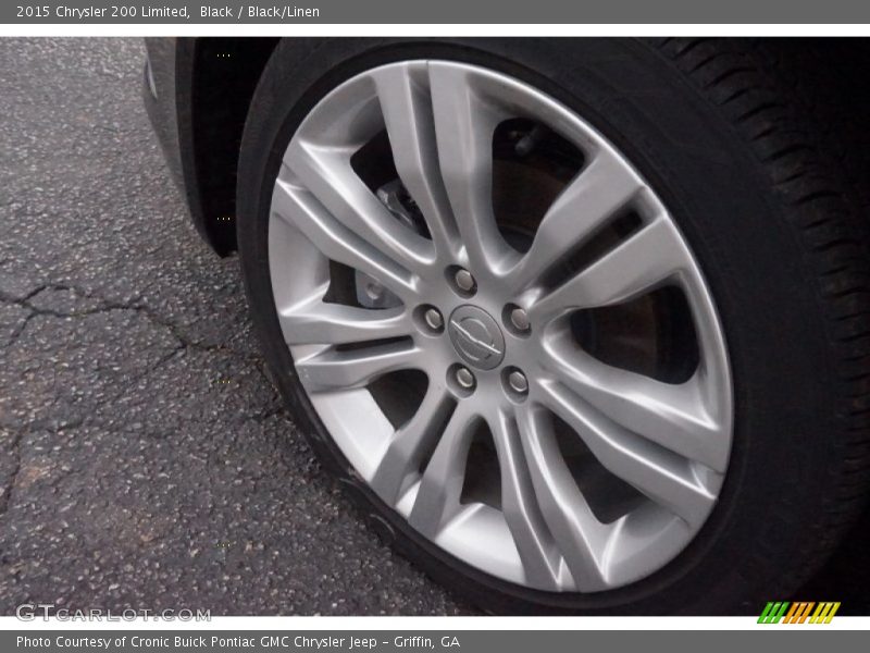 Black / Black/Linen 2015 Chrysler 200 Limited