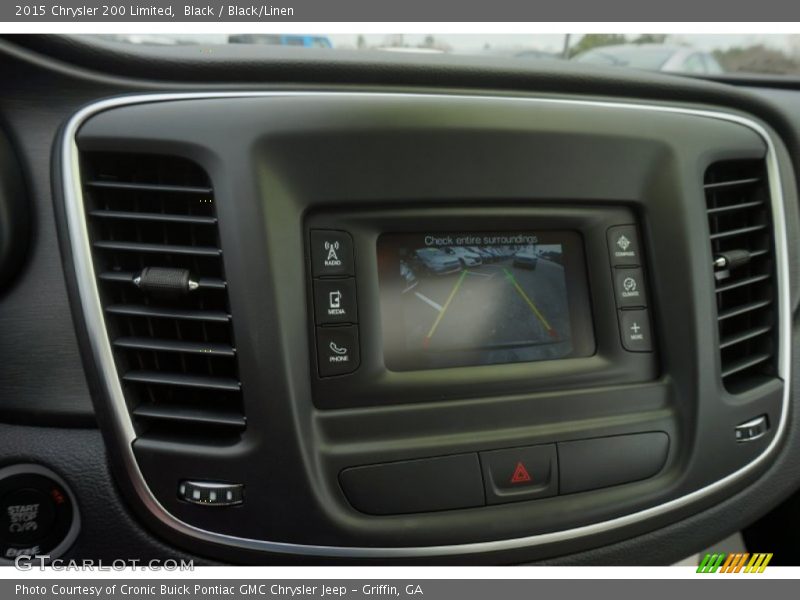 Black / Black/Linen 2015 Chrysler 200 Limited