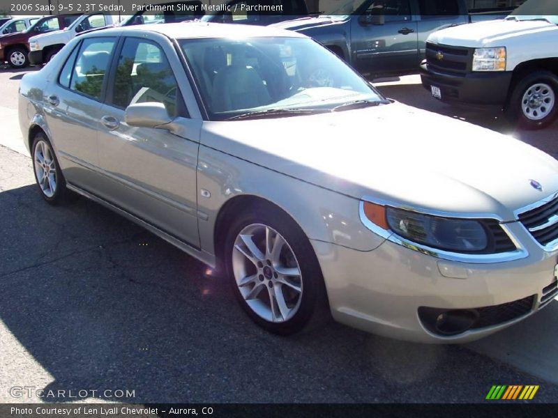 Parchment Silver Metallic / Parchment 2006 Saab 9-5 2.3T Sedan