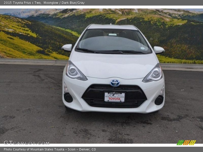 Moonglow / Dark Blue/Gray 2015 Toyota Prius c Two