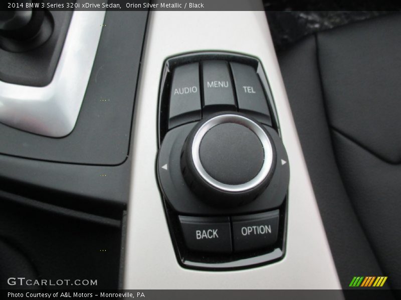 Orion Silver Metallic / Black 2014 BMW 3 Series 320i xDrive Sedan