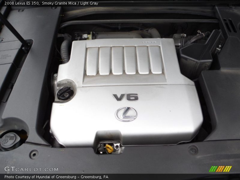 Smoky Granite Mica / Light Gray 2008 Lexus ES 350