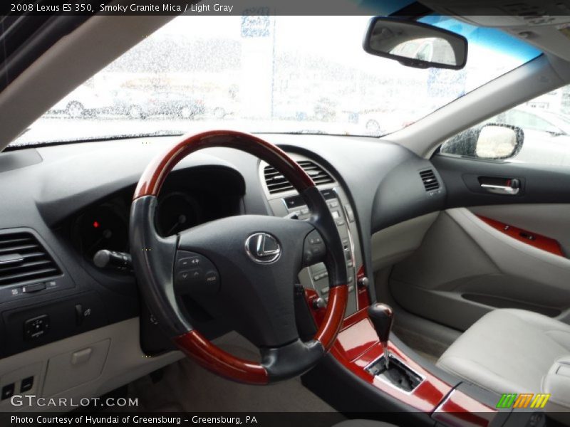 Smoky Granite Mica / Light Gray 2008 Lexus ES 350