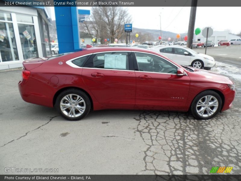 Crystal Red Tintcoat / Jet Black/Dark Titanium 2014 Chevrolet Impala LT